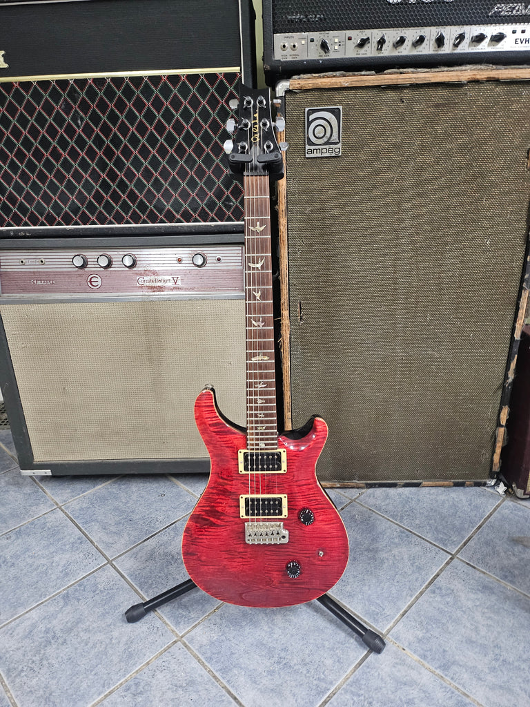 Used 1991 PRS Custom 24 Scarlet Red