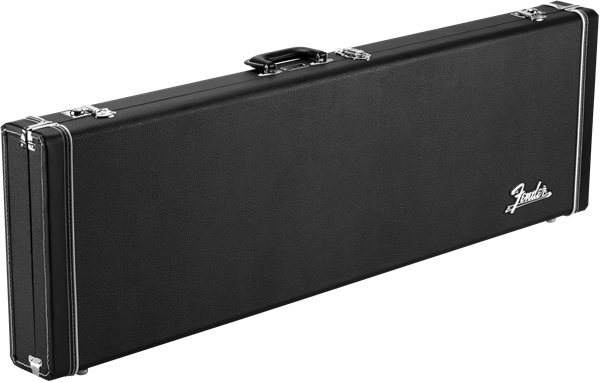 Fender Classic Series Wood Case - Precision Bass/Jazz Bass, Black
