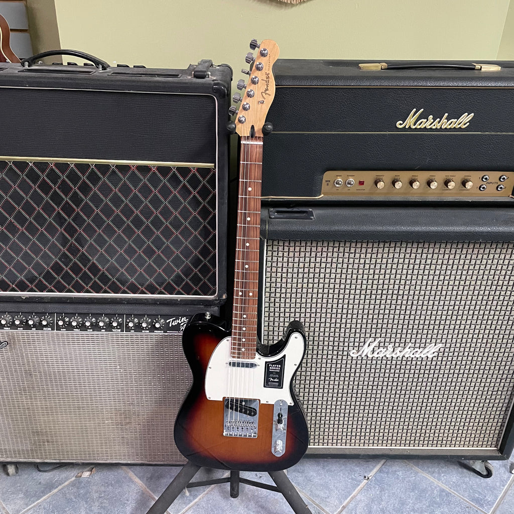 Used 2022 Fender Player Telecaster, Pau Ferro Fingerboard, 3-Color Sunburst