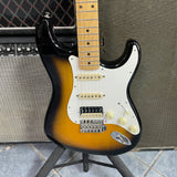 Used Fender JV Modified '50s Stratocaster HSS, Maple Fingerboard, 2-Color Sunburst