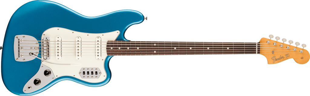Fender Vintera II '60s Bass VI, Rosewood Fingerboard, Lake Placid Blue