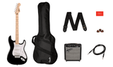 Squier Sonic Stratocaster Pack, Maple Fingerboard, Black