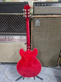 Used 2009 Epiphone Dot cherry red