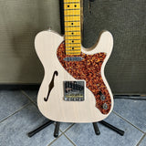 Fender American Professional II Telecaster Thinline, Maple Fingerboard, Transparent Shell Pink