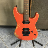 Charvel Pro-Mod Relic San Dimas Style 1 , Pau Ferro Fingerboard, Weathered Orange