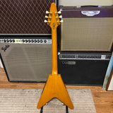 Used Limited Edition Epiphone 1958 Korina Flying V with Original Hard shell Case