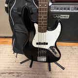 Used Squier Affinity Jazz Bass, Black