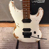 Charvel Pro-Mod Relic San Dimas Style 1 HH FR, Weathered White