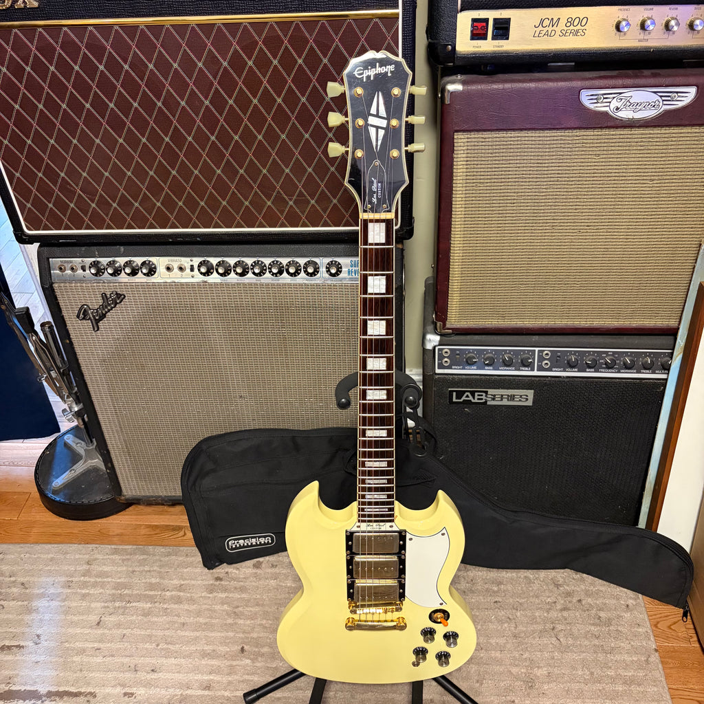 Used Epiphone SG Les Paul Custom Electric Guitar