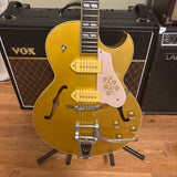 Used 1998 Epiphone ES-295 Re-issue with Headstock Repair