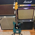 Fender American Professional Classic Mustang Bass, Faded Sherwood Green Metallic