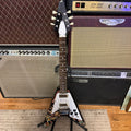 Used Epiphone Limited Edition Jimi Hendrix ''Love Drops'' Flying V with Hardshell Case - Ebony