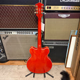 Used 2022 Gretsch G5422TG Orange Hollow Body Electric Guitar
