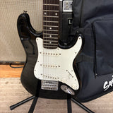 Used Squier Mini Strat, Black
