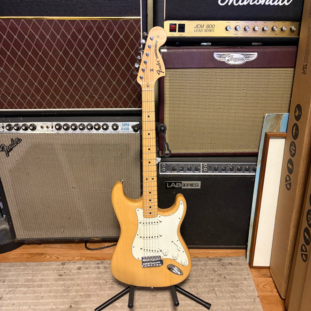 Used 2021 Fender Japan Traditional Series 70s Stratocaster, Natural Ash