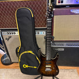 Charvel Pro-Mod Plus Dinky DK24, Amber Tiger Eye