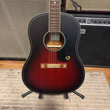 Gretsch Jim Dandy Dreadnought, Walnut Fingerboard, White Pickguard, Cherry Burst