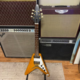 Used Limited Edition Epiphone 1958 Korina Flying V with Original Hard shell Case