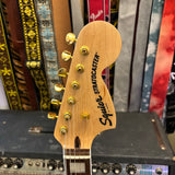 Used Squier 40th Anniversary Stratocaster, Gold Edition, Lake Placid Blue