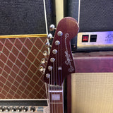 Squier Paranormal Baritone Jazzmaster HH, Oxblood
