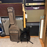 Used Godin Freeway Floyd Rose, Black Peal Electric Guitar