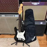 Used Squier Mini Strat, Black