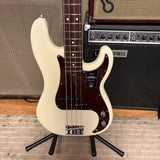 Fender American Professional II Precision Bass, Rosewood Fingerboard, Olympic White  B-Stock