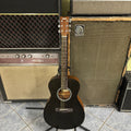 Yamaha Acoustic FS400 SMB Folk Guitar, Smokey Black