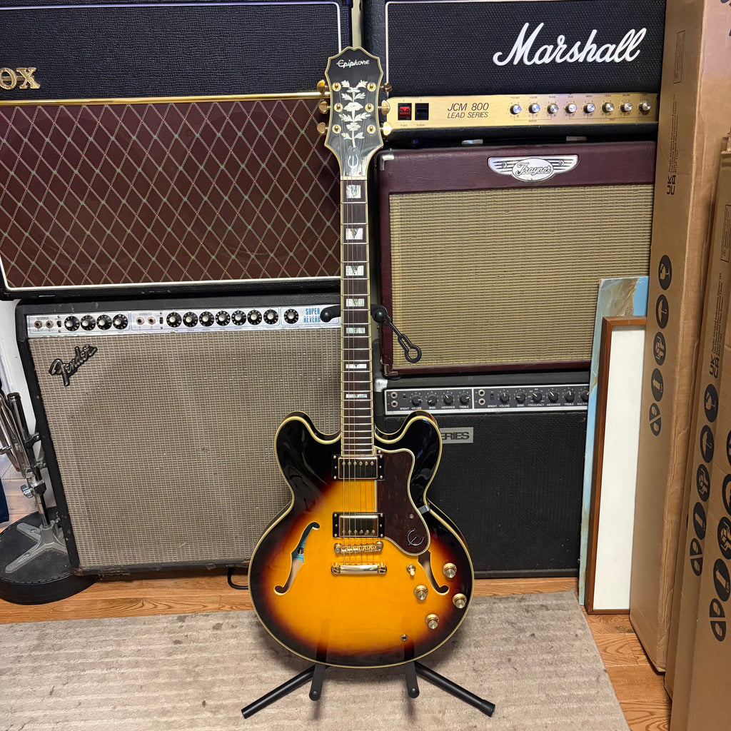 Used Epiphone Sheraton Pro II  Semi-Hollow Body Electric Guitar