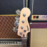 Squier Sonic Precision Bass, Laurel Fingerboard, White Pickguard, Black