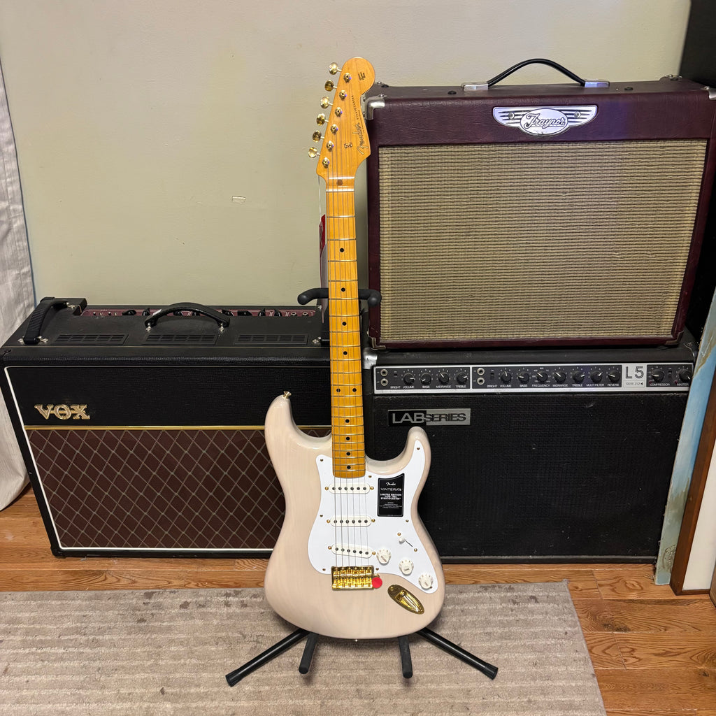 Fender Limited Edition Vintera III Late '50s Stratocaster, Maple Fingerboard, White Blonde