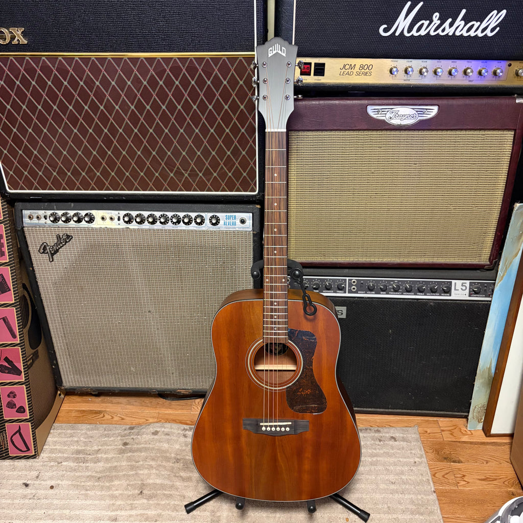 Guild D-320 Natural Mahogany Acoustic Guitar