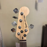 Squier Affinity Series Jazz Bass V, Laurel Fingerboard, Black Pickguard, 3-Color Sunburst