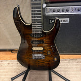 Charvel Pro-Mod Plus Dinky DK24, Amber Tiger Eye