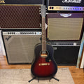 Gretsch Jim Dandy Dreadnought, Walnut Fingerboard, White Pickguard, Cherry Burst