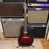 Gretsch Jim Dandy Dreadnought, Walnut Fingerboard, White Pickguard, Cherry Burst