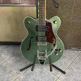 Gretsch G2622T Streamliner Center Block Double-Cut with Bigsby, Steel Olive