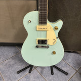 Gretsch G2215-P90 Streamliner Junior Jet Club P90, Laurel Fingerboard, Mint Metallic