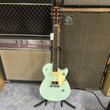 Gretsch G2215-P90 Streamliner Junior Jet Club P90, Laurel Fingerboard, Mint Metallic