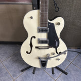 Gretsch G5420T Electromatic Classic Hollow Body Single-Cut with Bigsby, Two-Tone Vintage White/London Grey