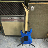 Jackson JS Series Dinky Arch Top JS22 DKA, Amaranth Fingerboard, Metallic Blue