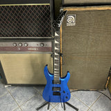 Jackson JS Series Dinky Arch Top JS22 DKA, Amaranth Fingerboard, Metallic Blue