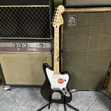 Squier Affinity Series Jaguar, Maple Fingerboard, White Pickguard, Mystic Metallic Brown