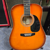 Used Madera acoustic guitar with gigbag