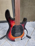 Used 2017 Ernie Ball Music Man StingRay 4 H fretless bass