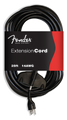 Fender 25' Extension Cord 120V, Black