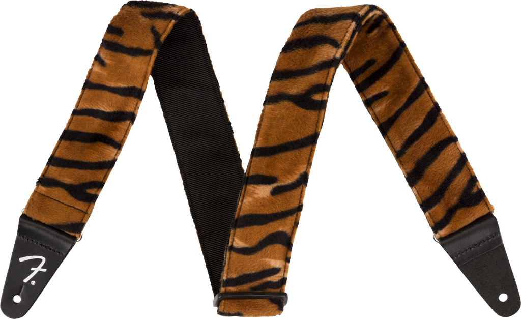 Fender Wild Animal Print Strap, Tiger, 2"