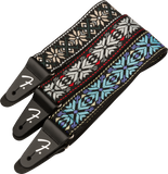 Fender Pasadena Woven Strap, Snowflake, 2"