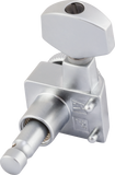 Fender Locking Stratocaster/Telecaster Staggered Tuning Machines, Brushed Chrome (6)