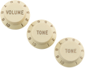 Fender Road Worn Strat Knobs Aged White